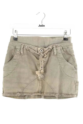 Mini short Please Kaki en Coton, taille S - Seconde Main
