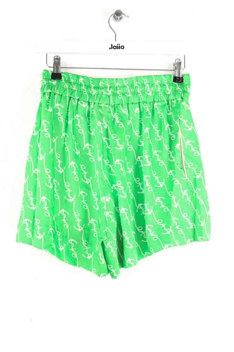 Mini short Sandro Ancre Vert en Viscose