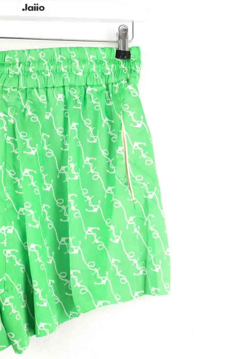 Mini short Sandro Ancre Vert en Viscose