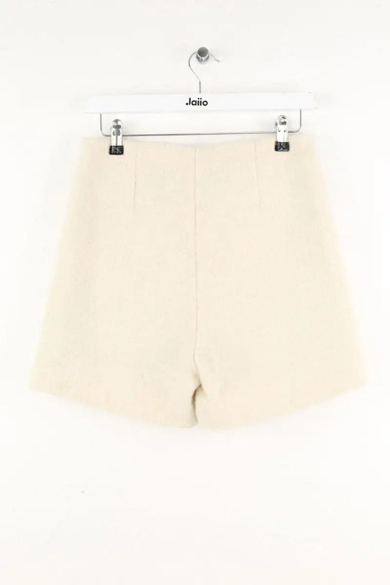 Mini short Sandro Beige en Laine