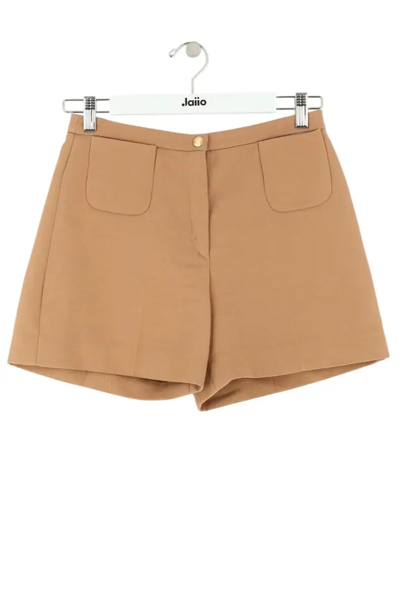 Mini short Sandro Camel en Coton, taille S - Seconde Main