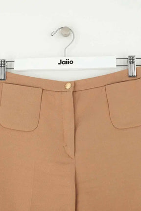 Mini short Sandro Camel en Coton