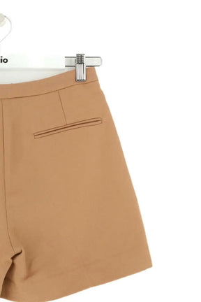 Mini short Sandro Camel en Coton
