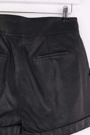Mini short Sandro Noir en Cuir