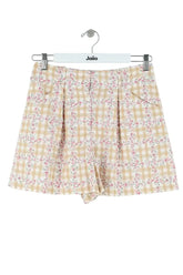 Mini short Sézane Beige en Lin, taille S - Seconde Main