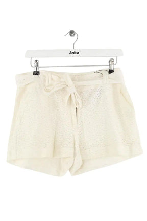 Mini short Sézane Blanc en Coton, taille L - Seconde Main