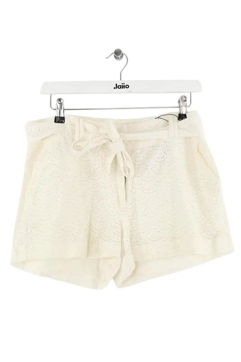 Mini short Sézane Blanc en Coton, taille L - Seconde Main