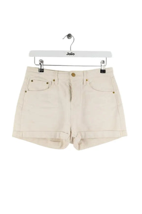Mini short Sézane Blanc en Coton, taille S - Seconde Main