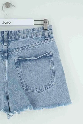 Mini short Sézane Bleu en Coton