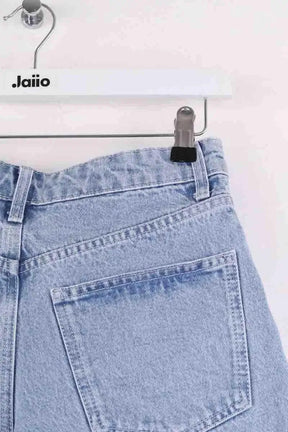 Mini short Sézane Bleu en Coton
