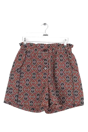 Mini short Sézane Marron en Coton, taille S - Seconde Main