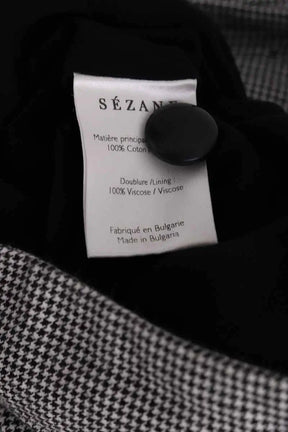 Mini short Sézane Noir en Coton