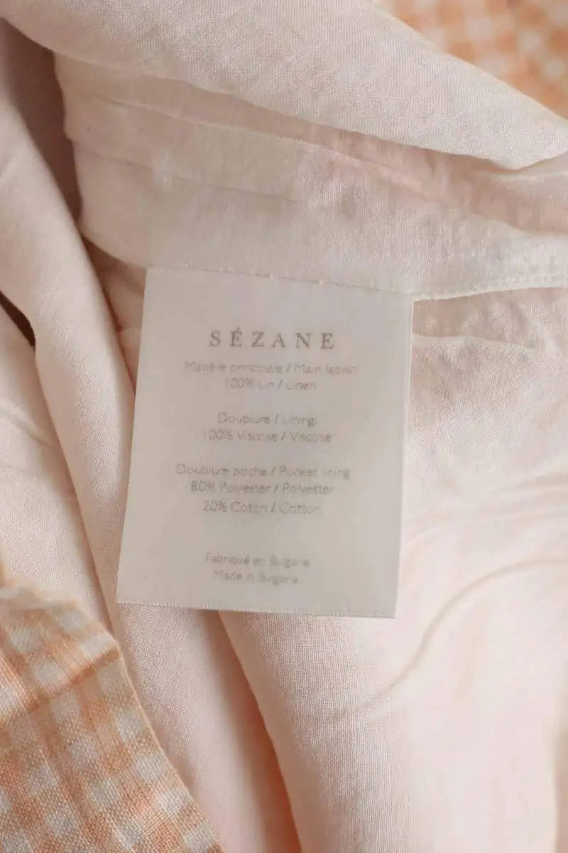 Mini short Sézane Rose en Coton