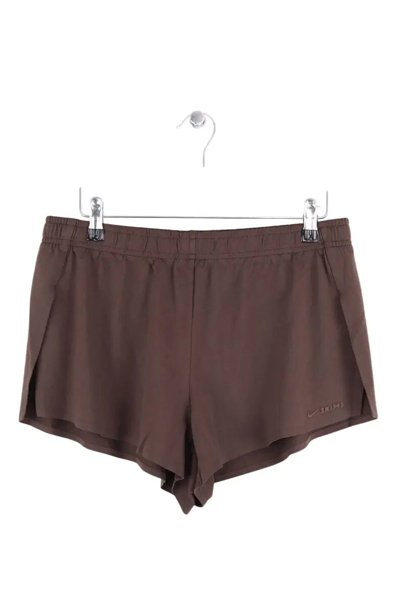 Mini short SKIMS Marron en Synthétique, taille S - Seconde Main