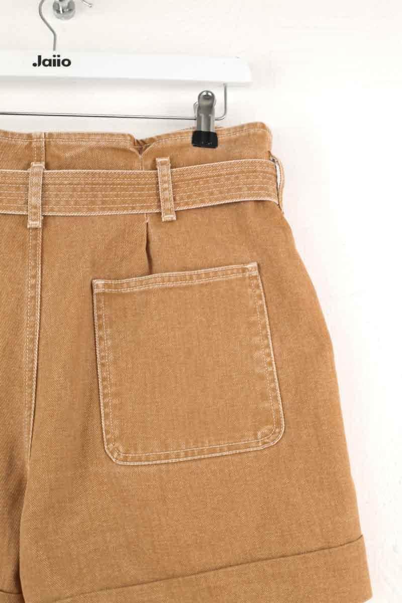 Mini short Soeur Camel en Coton