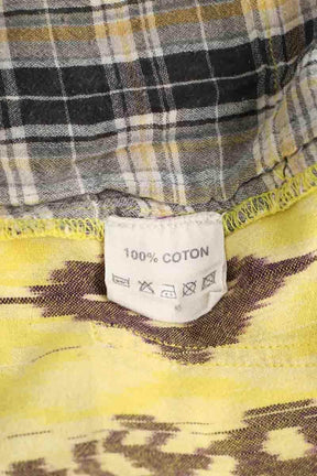 Mini short Soeur Jaune en Coton