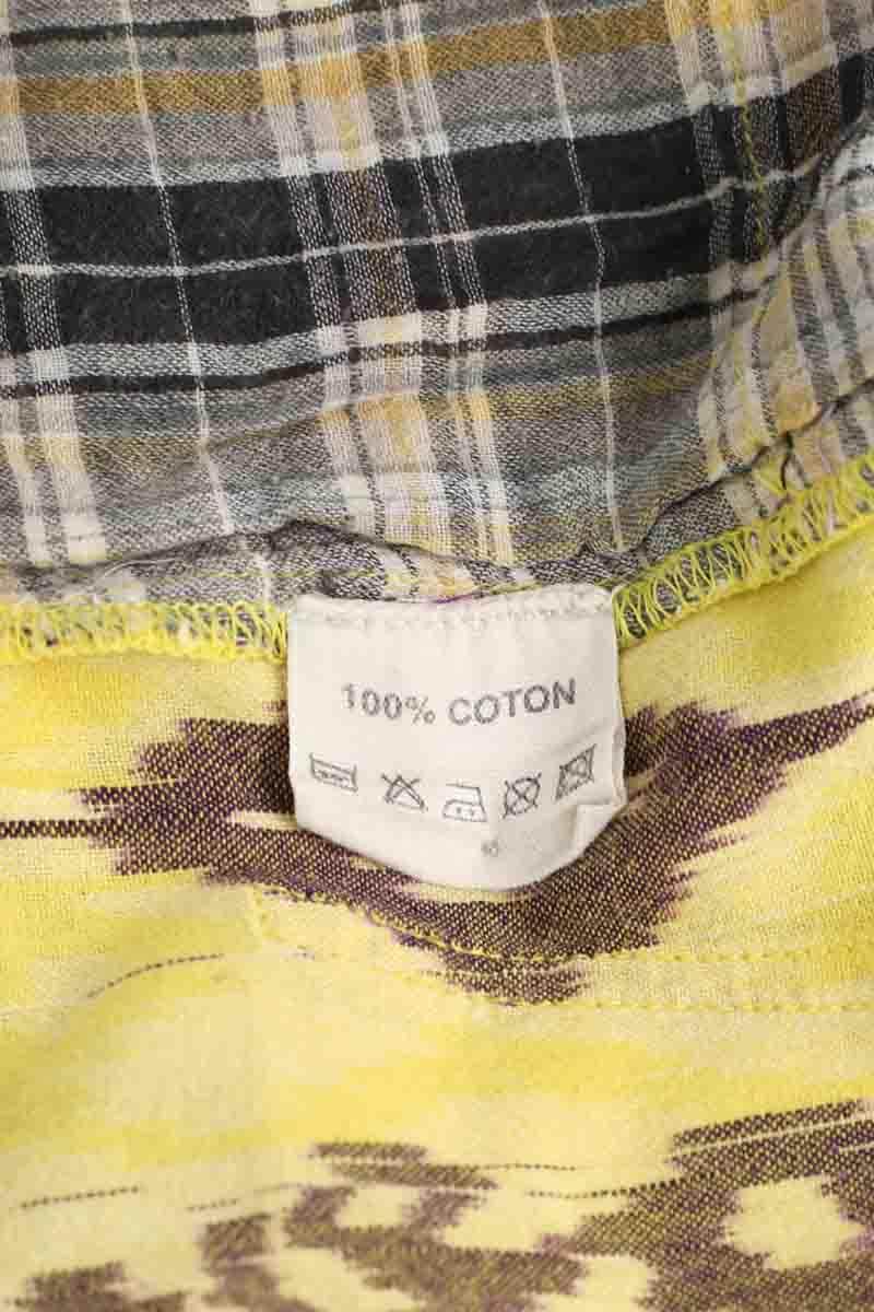 Mini short Soeur Jaune en Coton