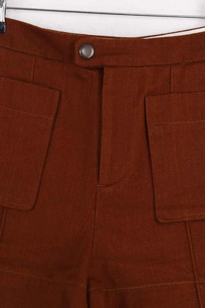 Mini short Soeur Marron en Coton