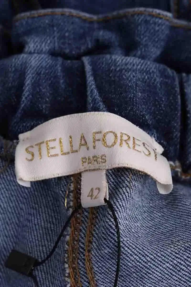 Mini short Stella Forest Bleu en Coton