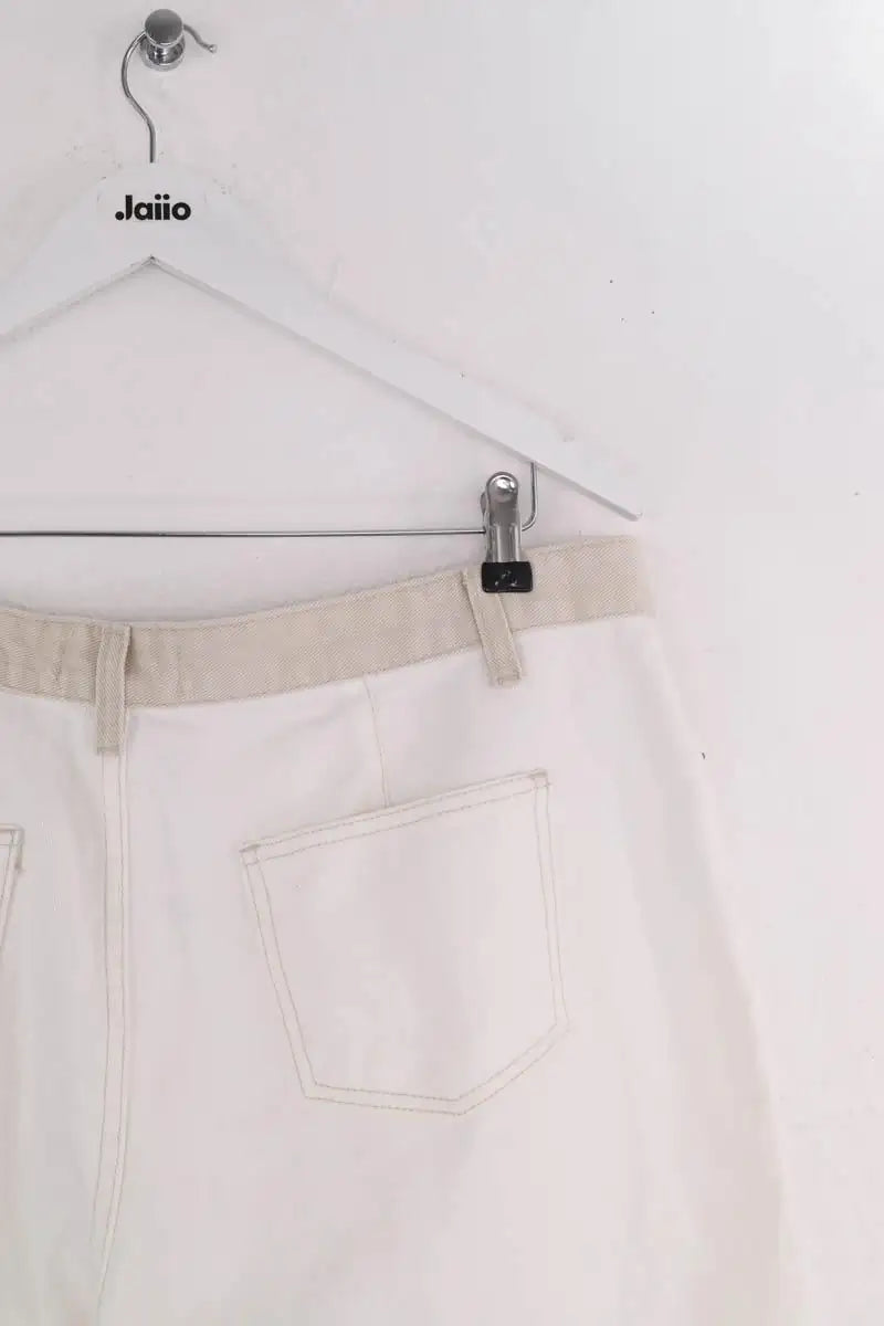 Mini short The Frankie Shop HAYLA Blanc en Coton