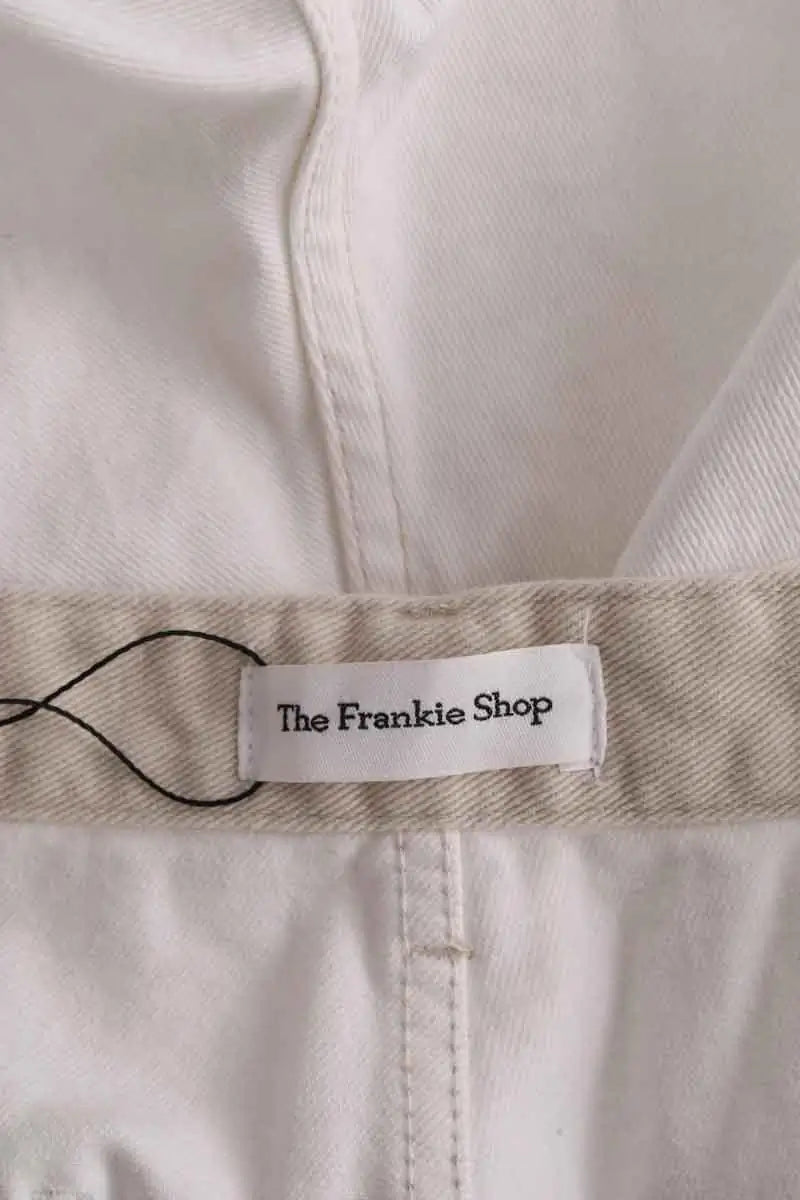 Mini short The Frankie Shop HAYLA Blanc en Coton