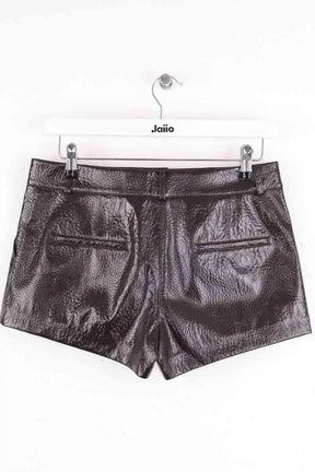 Mini short The Frankie Shop Marron en Synthétique