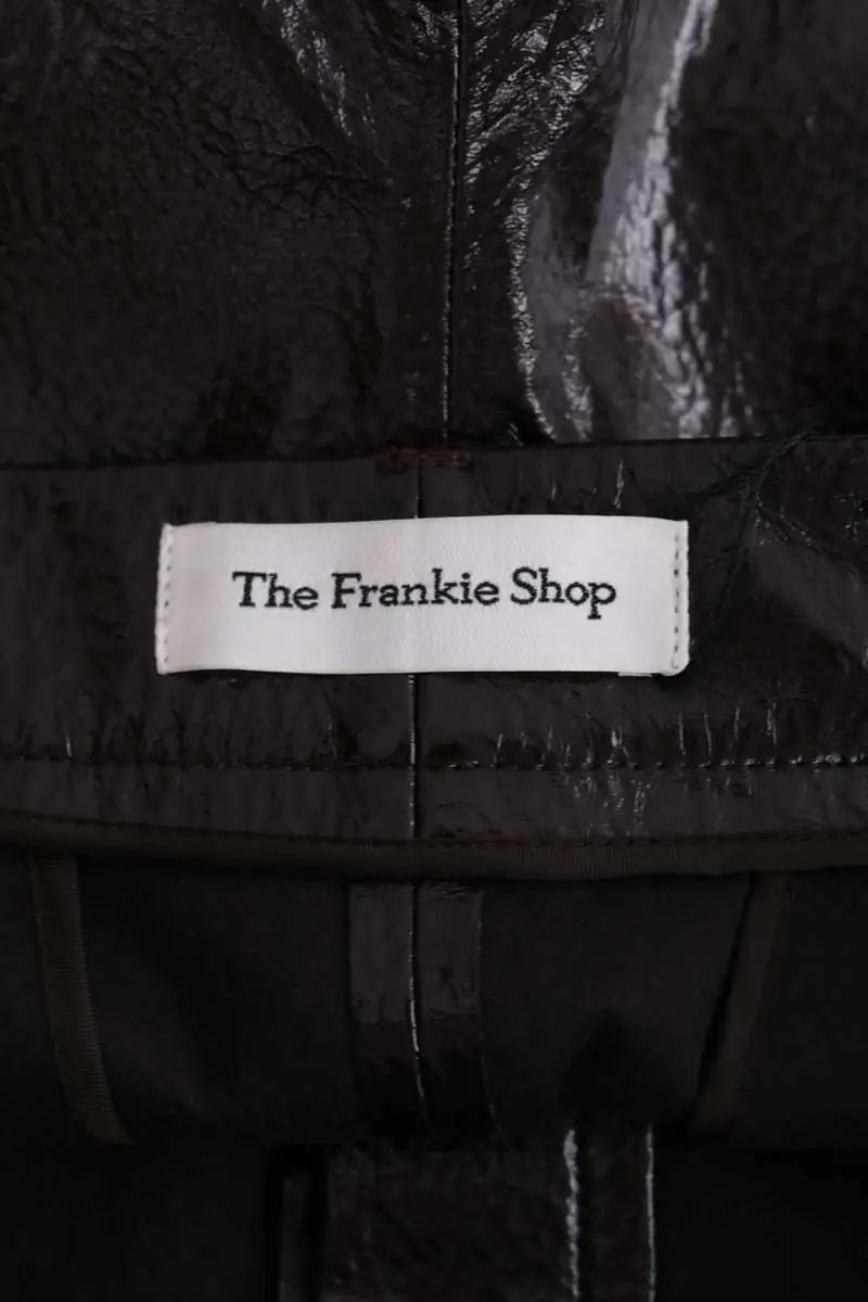 Mini short The Frankie Shop Marron en Synthétique
