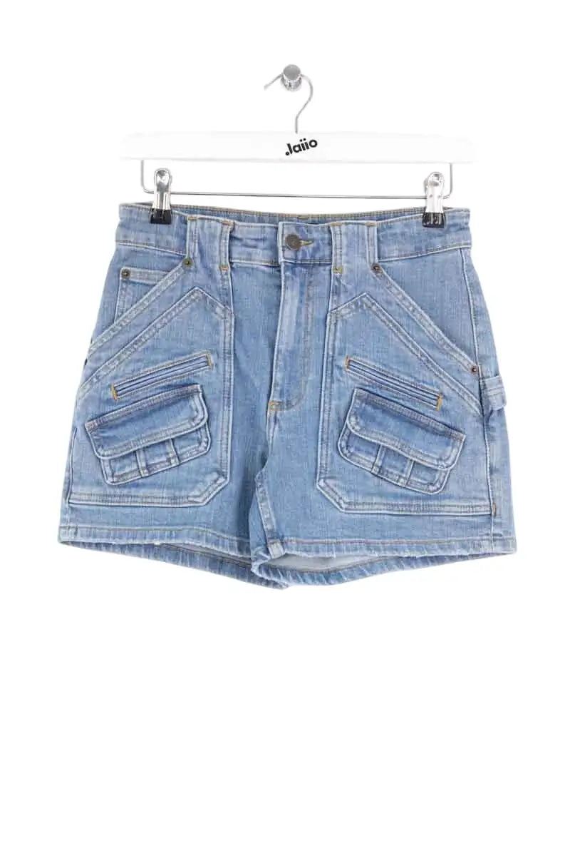 Mini short The Kooples Bleu en Coton, taille XS - Seconde Main