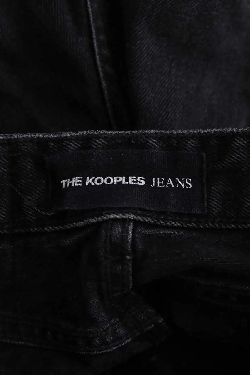 Mini short The Kooples Noir en Coton