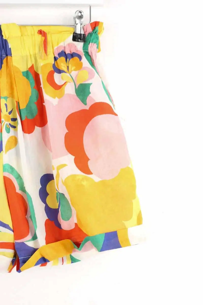 Mini short The Label Edition Multicolore en Coton