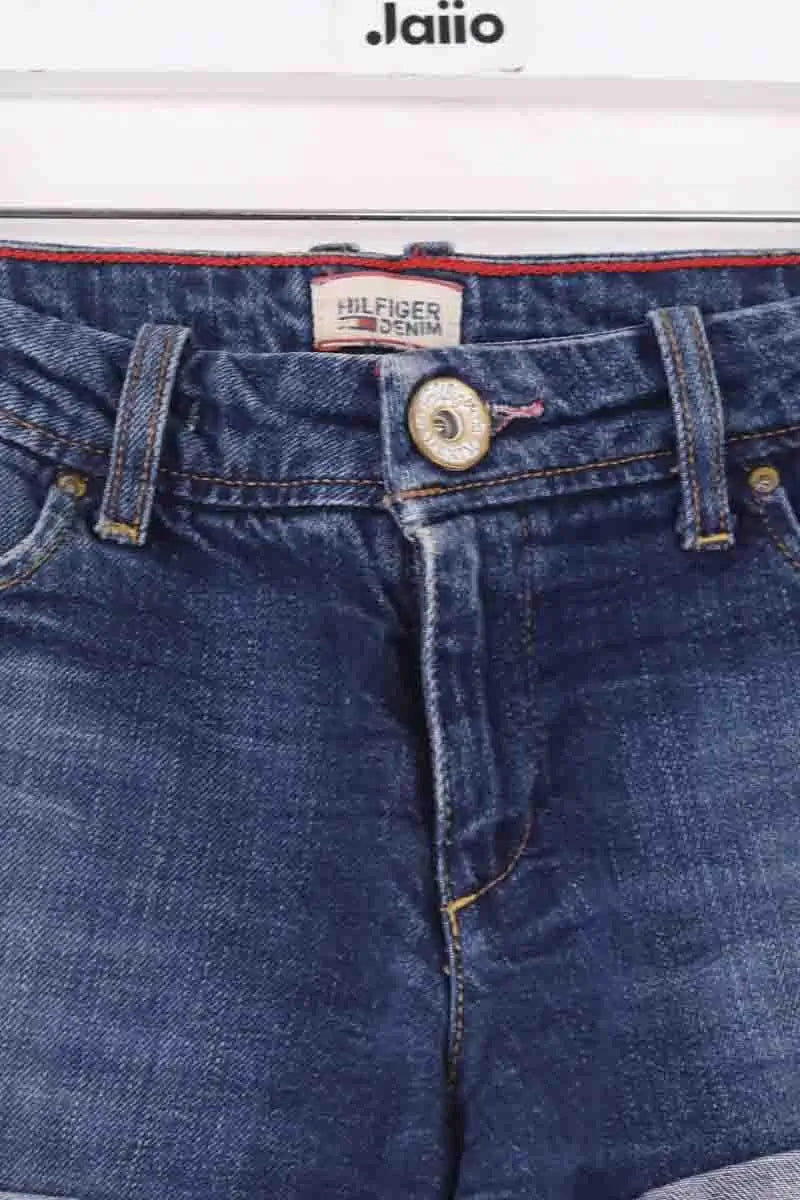 Mini short Tommy Hilfiger Bleu en Coton