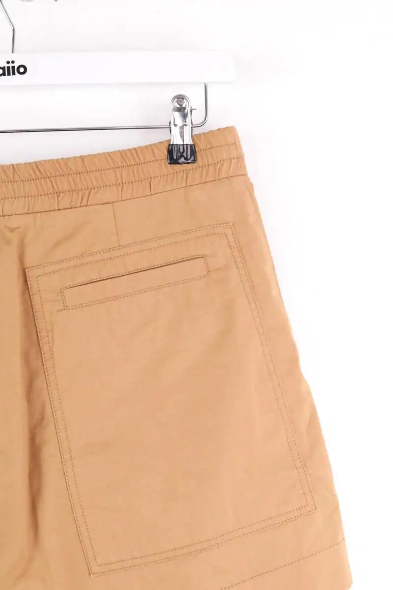 Mini short Vanessa Bruno Camel en Coton