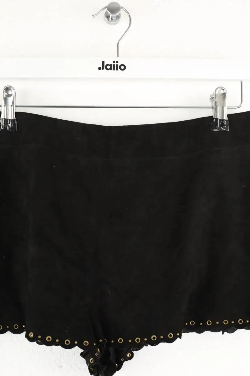 Mini short Vanessa Bruno Noir en Daim