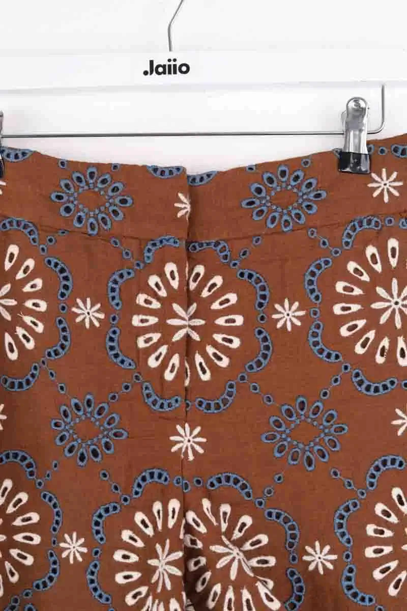Mini short Veronica Beard Marron en Coton
