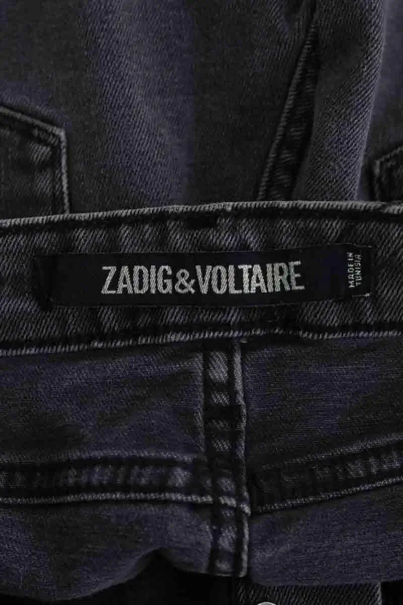 Mini short Zadig & Voltaire Noir en Coton