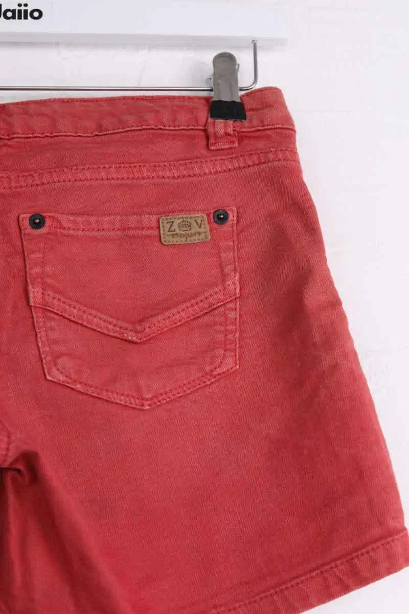 Mini short Zadig & Voltaire Rouge en Coton