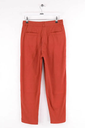 Pantalon droit Chloé Stora Orange en Coton