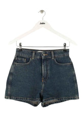 Mini short Balzac Bleu en Coton, taille XS - Seconde Main
