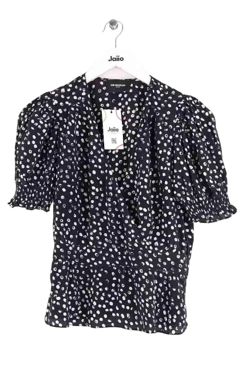 T-shirt The Kooples Noir en Synthétique, taille M - Seconde Main