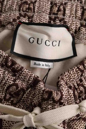 Pantalon Gucci Marron en Synthétique
