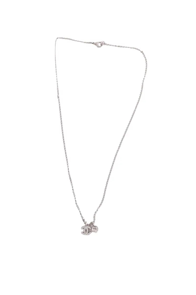 Collier Chanel Argent en Acier - Seconde Main