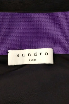 Pantalon slim Sandro  Marine