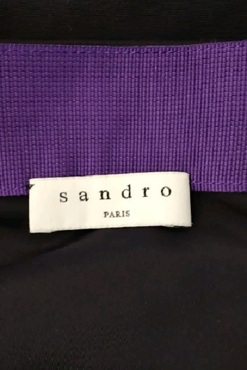 Pantalon slim Sandro  Marine