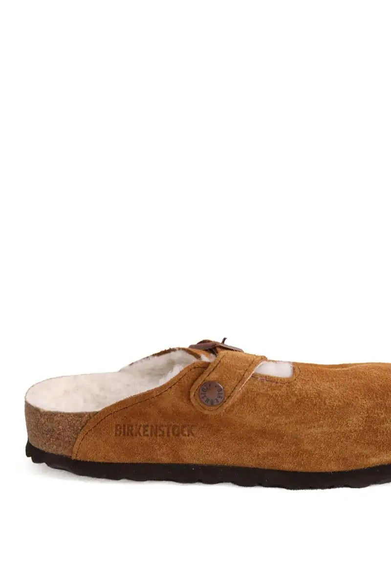 Sabots Birkenstock Camel en Daim