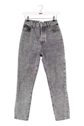 Jean droit Rouje Gris en Coton, taille S - Seconde Main