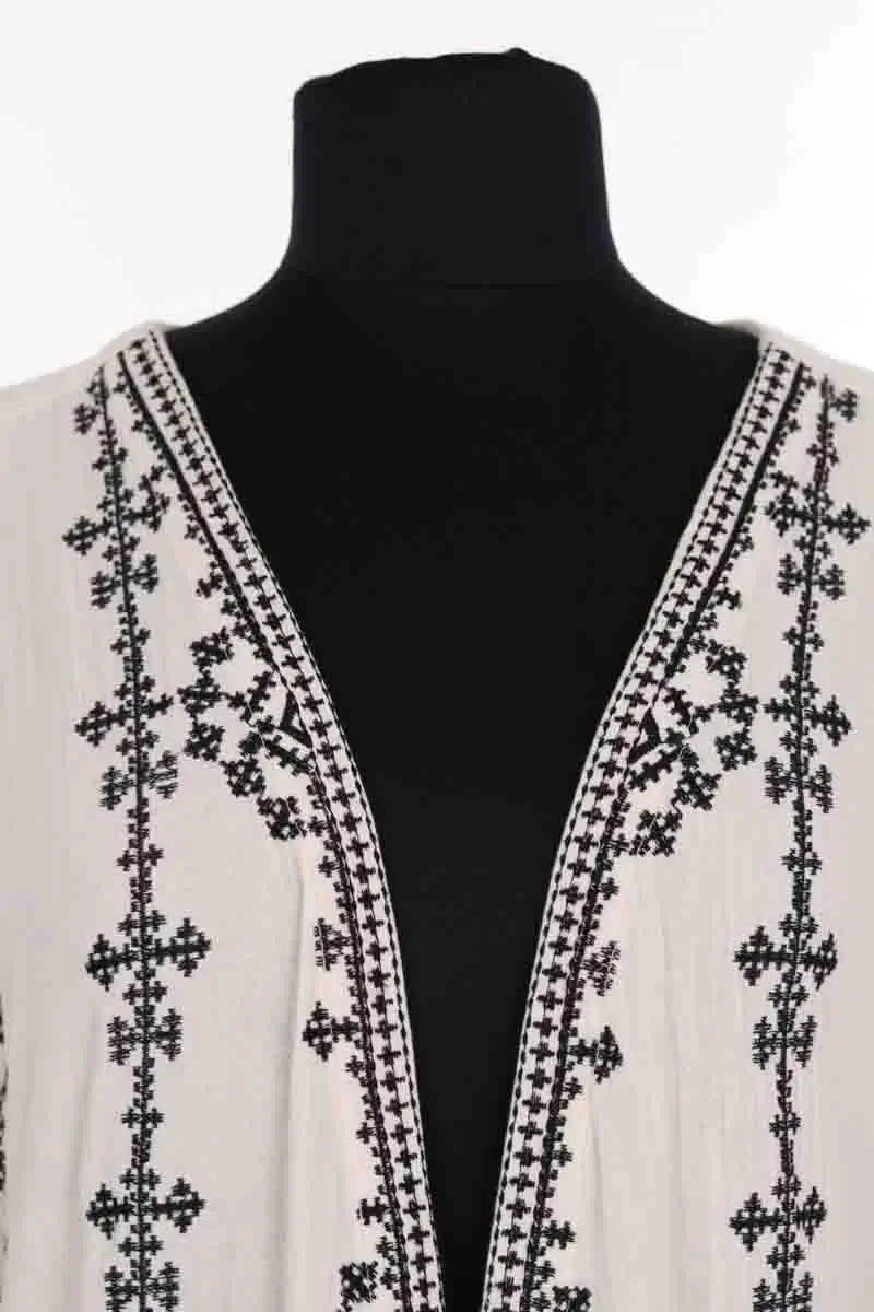 Kimono Stella Forest Ecru en Coton