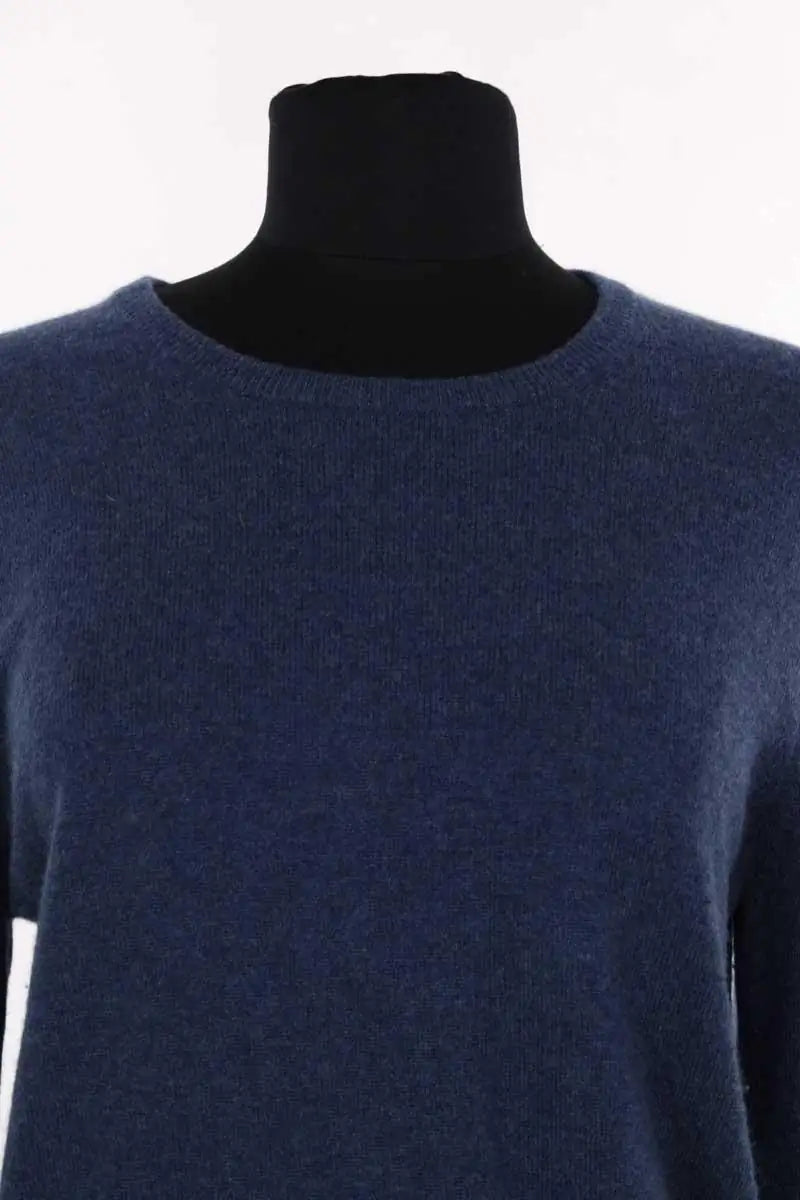 Pull Eric Bompard Bleu en Cachemire