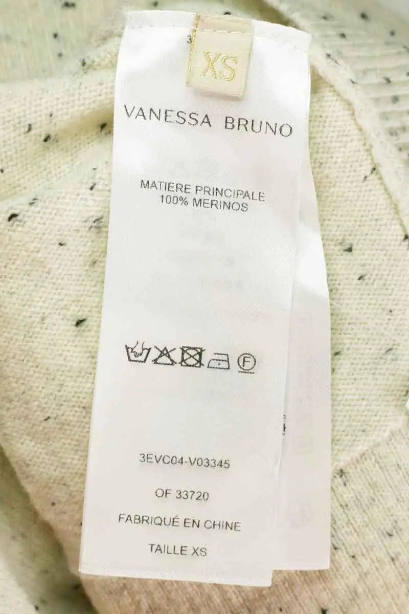 Cardigan Vanessa Bruno Beige en Laine