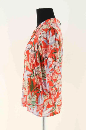 Chemise Maje Rouge en Viscose