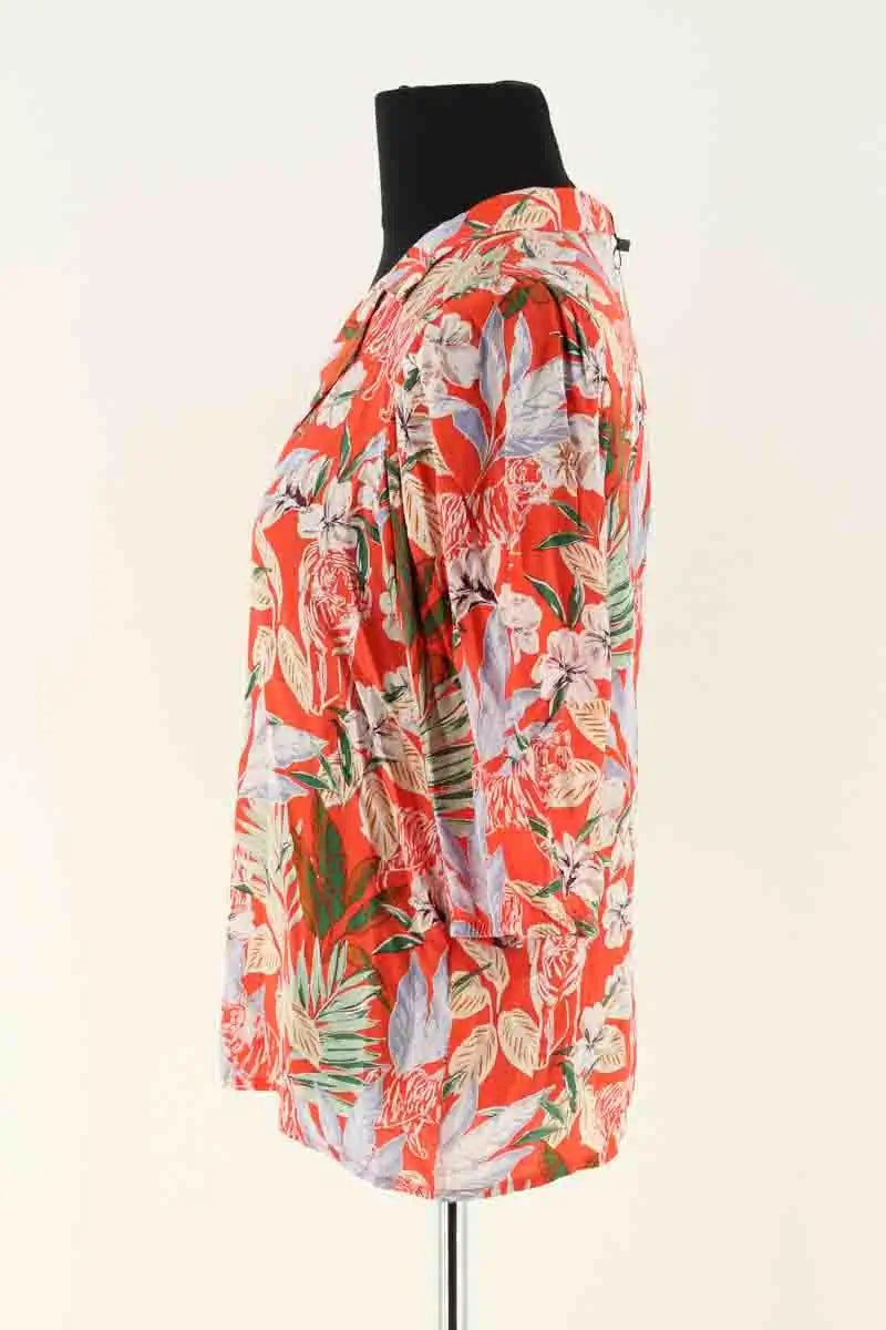 Chemise Maje Rouge en Viscose